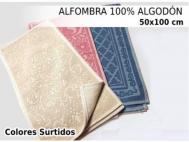 ALFOMBRA ALGODON 50x100cm  SURTIDO A ELEGIR 1