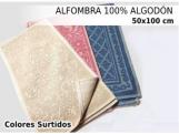 ALFOMBRA ALGODON 50x100cm  SURTIDO A ELEGIR 1 (12)       