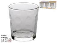 VASOS CRISTAL 6 Unidades 260ml CUENCA          