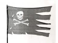 BANDERA PIRATA HALLOWEEN 76x127cm{     